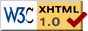 Validated XHTML 1.0